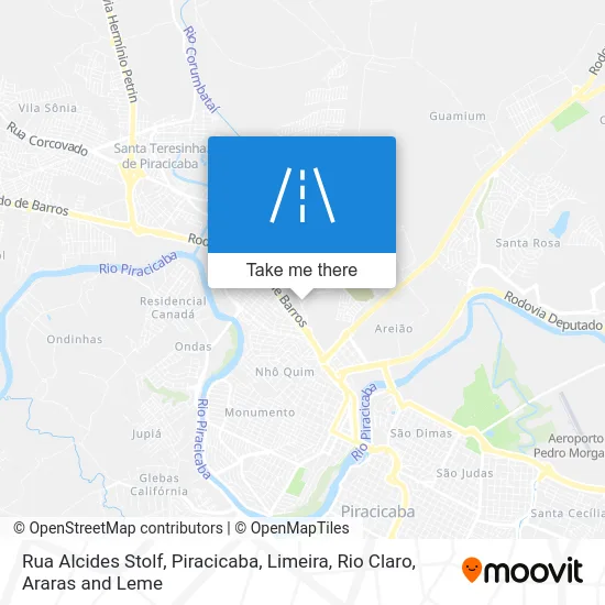 Rua Alcides Stolf map