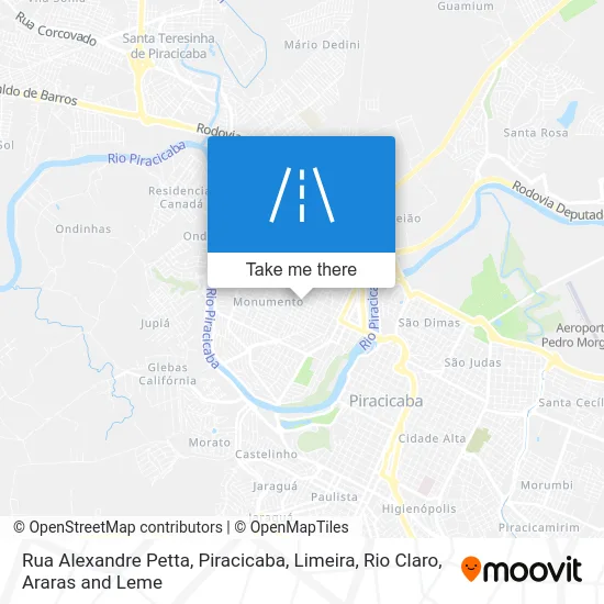 Rua Alexandre Petta map