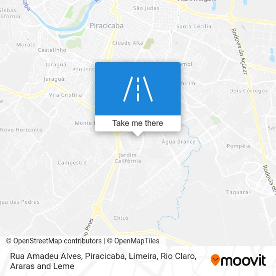 Rua Amadeu Alves map
