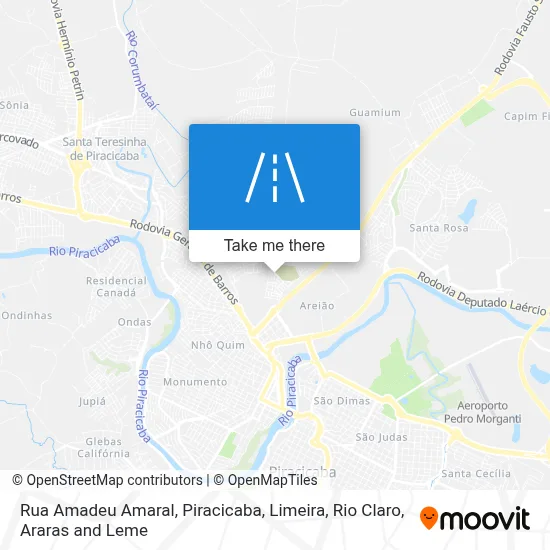 Rua Amadeu Amaral map
