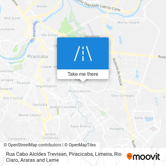 Rua Cabo Alcides Trevisan map