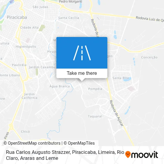 Rua Carlos Augusto Strazzer map