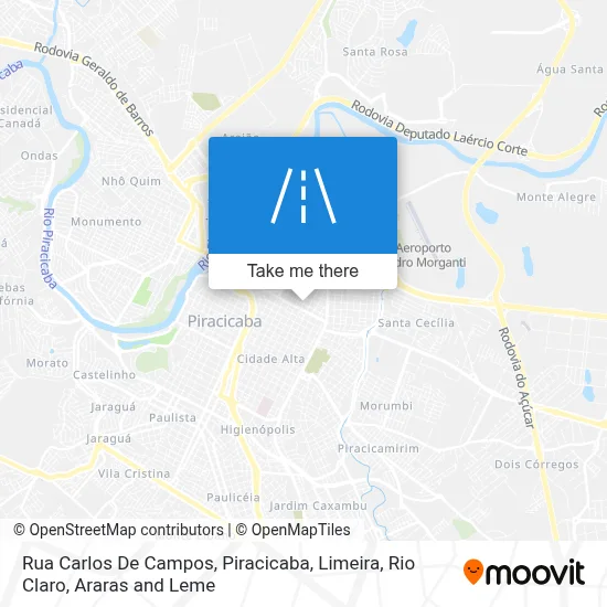 Rua Carlos De Campos map