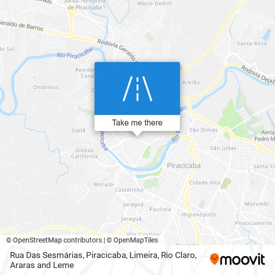 Mapa Rua Das Sesmárias