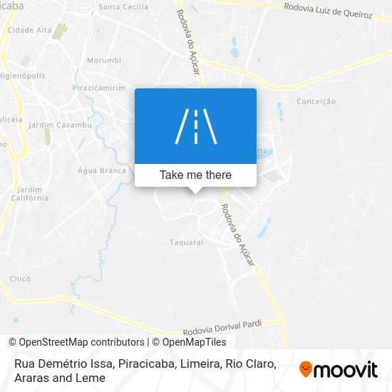 Rua Demétrio Issa map
