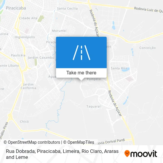 Rua Dobrada map