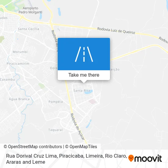 Rua Dorival Cruz Lima map