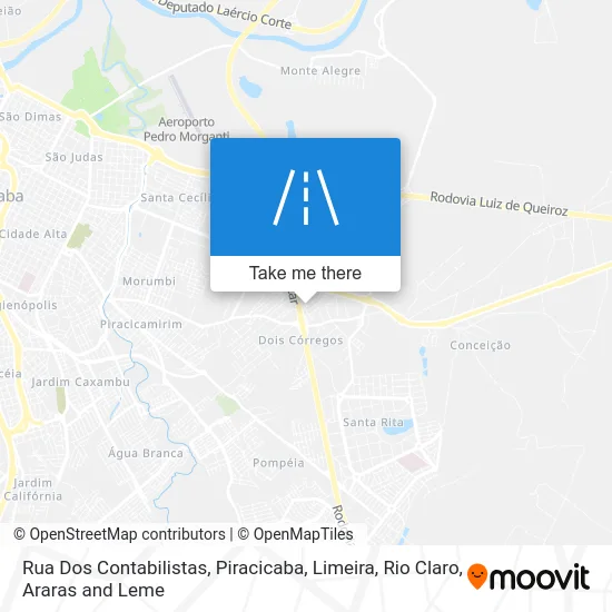 Rua Dos Contabilistas map