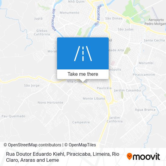 Rua Doutor Eduardo Kiehl map