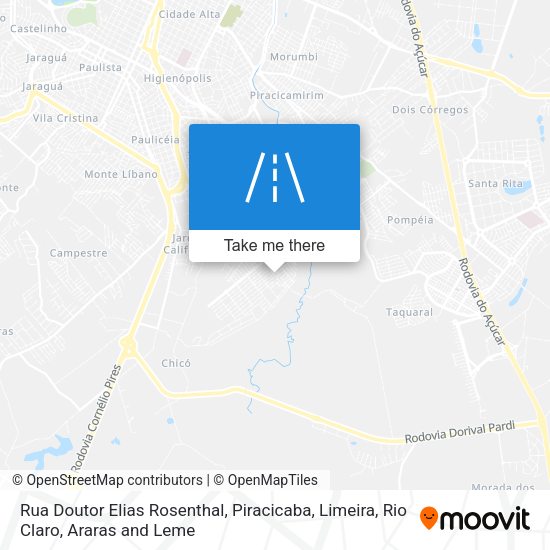 Rua Doutor Elias Rosenthal map