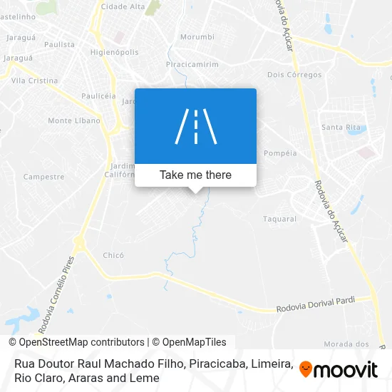 Rua Doutor Raul Machado Filho map