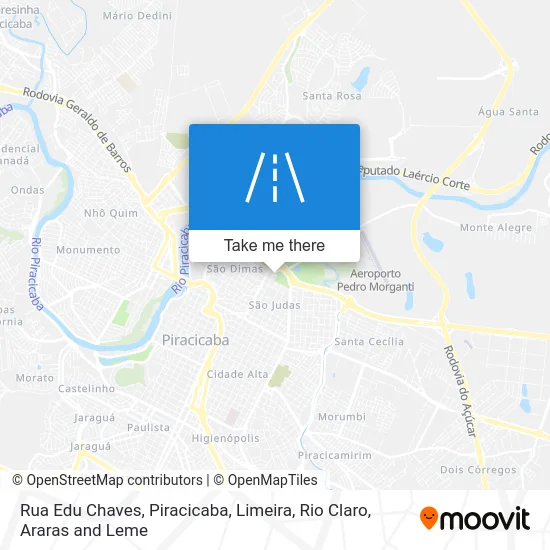 Rua Edu Chaves map