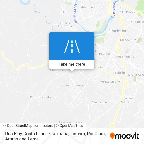 Rua Eloy Costa Filho map