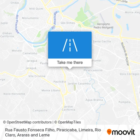 Rua Fausto Fonseca Filho map