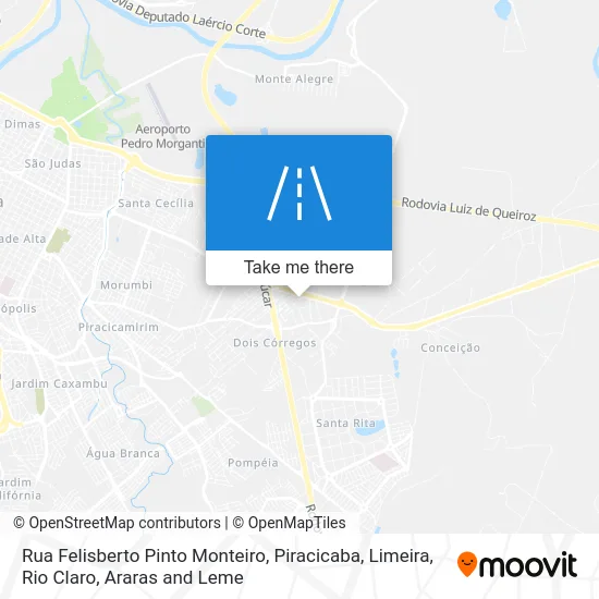 Rua Felisberto Pinto Monteiro map