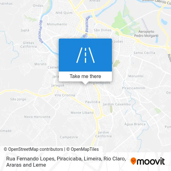 Rua Fernando Lopes map