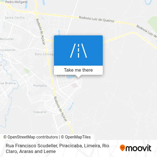 Rua Francisco Scudeller map