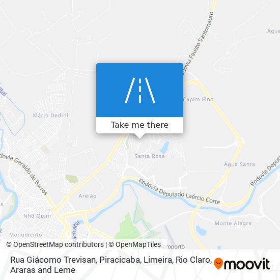 Rua Giácomo Trevisan map