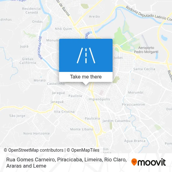 Rua Gomes Carneiro map
