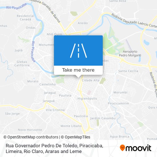 Rua Governador Pedro De Toledo map