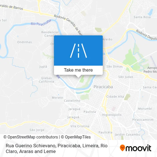 Rua Guerino Schievano map