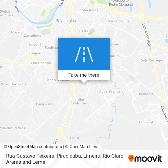 Rua Gustavo Teixeira map