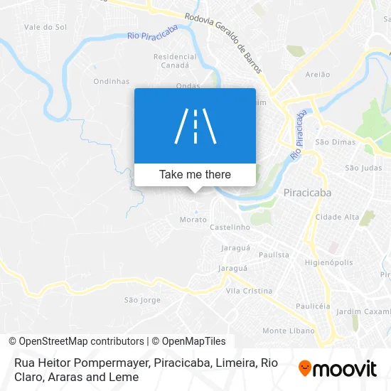 Rua Heitor Pompermayer map