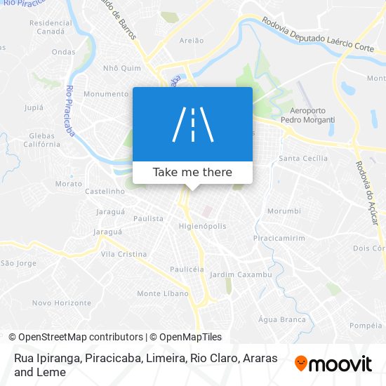 Rua Ipiranga map