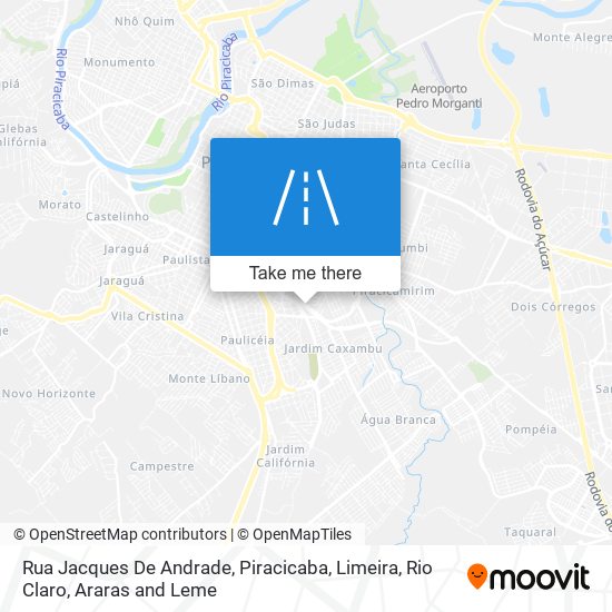 Rua Jacques De Andrade map