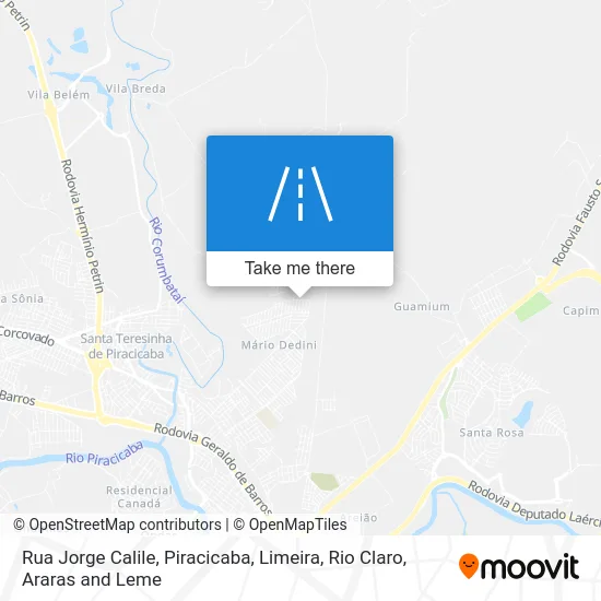 Rua Jorge Calile map