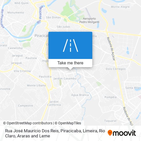 Rua José Maurício Dos Reis map