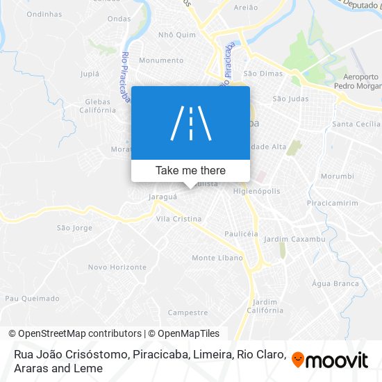 Rua João Crisóstomo map