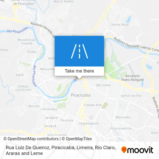 Rua Luiz De Queiroz map