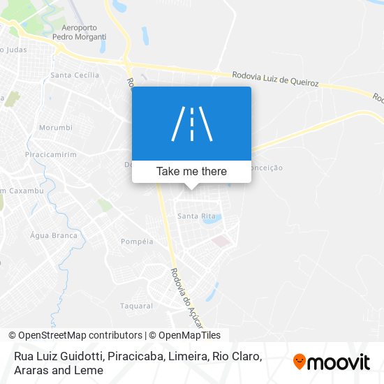 Rua Luiz Guidotti map