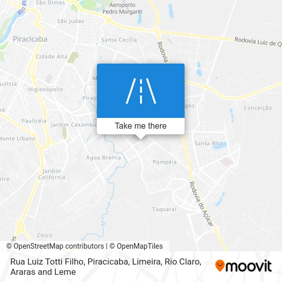 Rua Luiz Totti Filho map