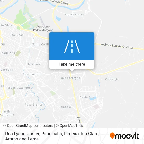 Rua Lyson Gaster map