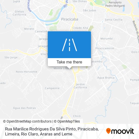 Rua Marilice Rodrigues Da Silva Pinto map