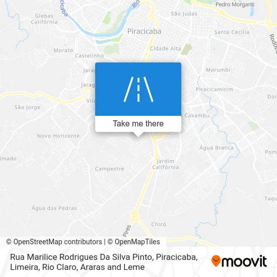 Rua Marilice Rodrigues Da Silva Pinto map