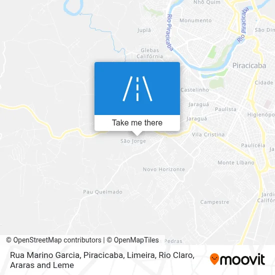 Rua Marino Garcia map