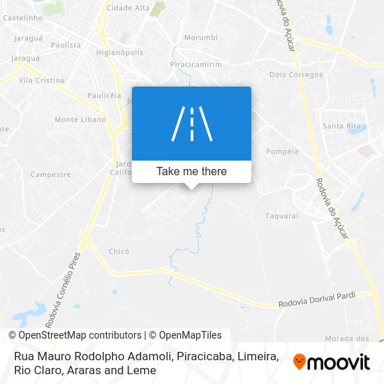 Rua Mauro Rodolpho Adamoli map