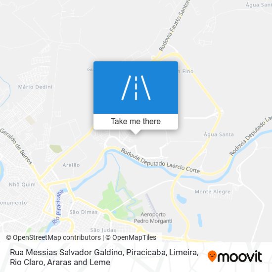 Rua Messias Salvador Galdino map
