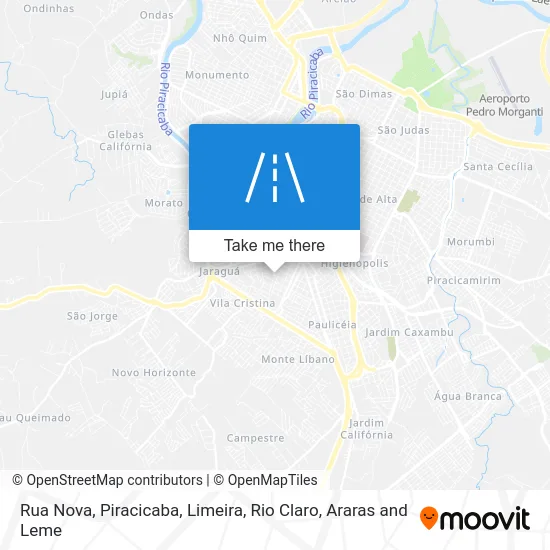 Rua Nova map