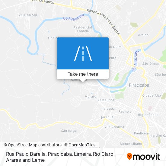 Rua Paulo Barella map