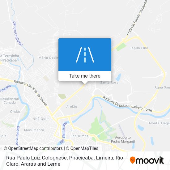 Rua Paulo Luiz Colognese map