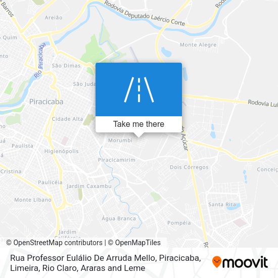 Rua Professor Eulálio De Arruda Mello map