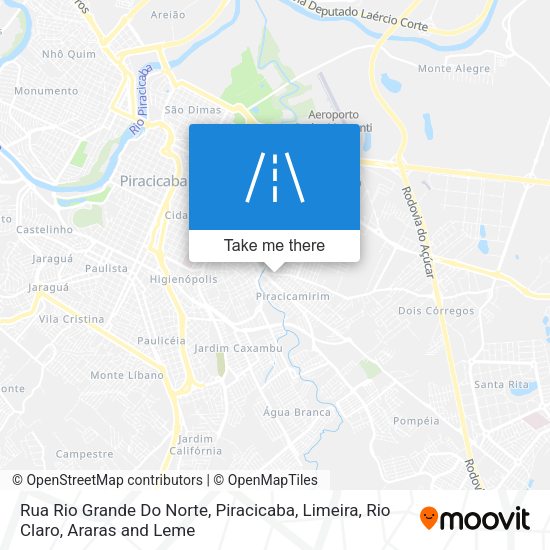Rua Rio Grande Do Norte map