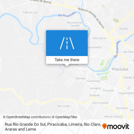 Mapa Rua Rio Grande Do Sul