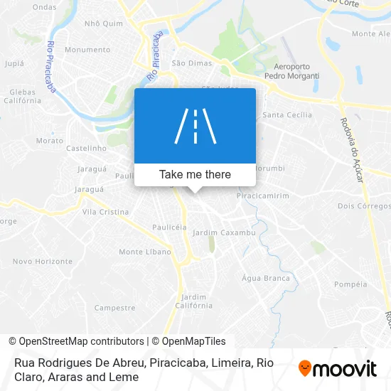 Rua Rodrigues De Abreu map