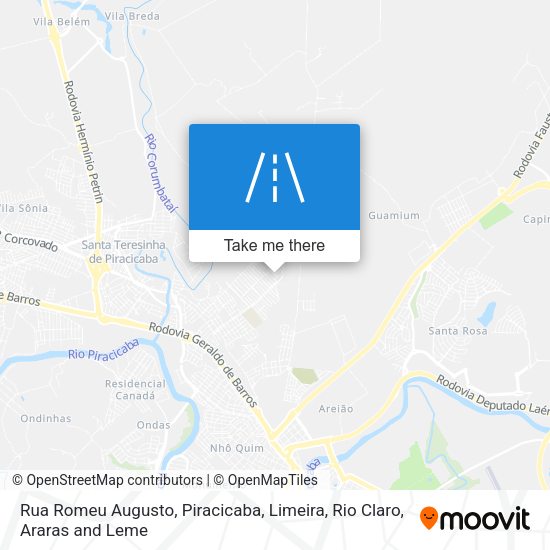 Rua Romeu Augusto map