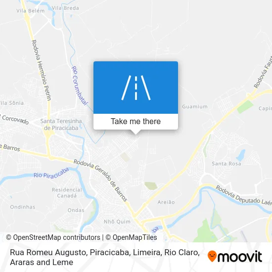 Rua Romeu Augusto map
